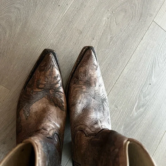 Women Ariat Boots Booties 10009529 7.5B Taupe - Picture 6 of 11